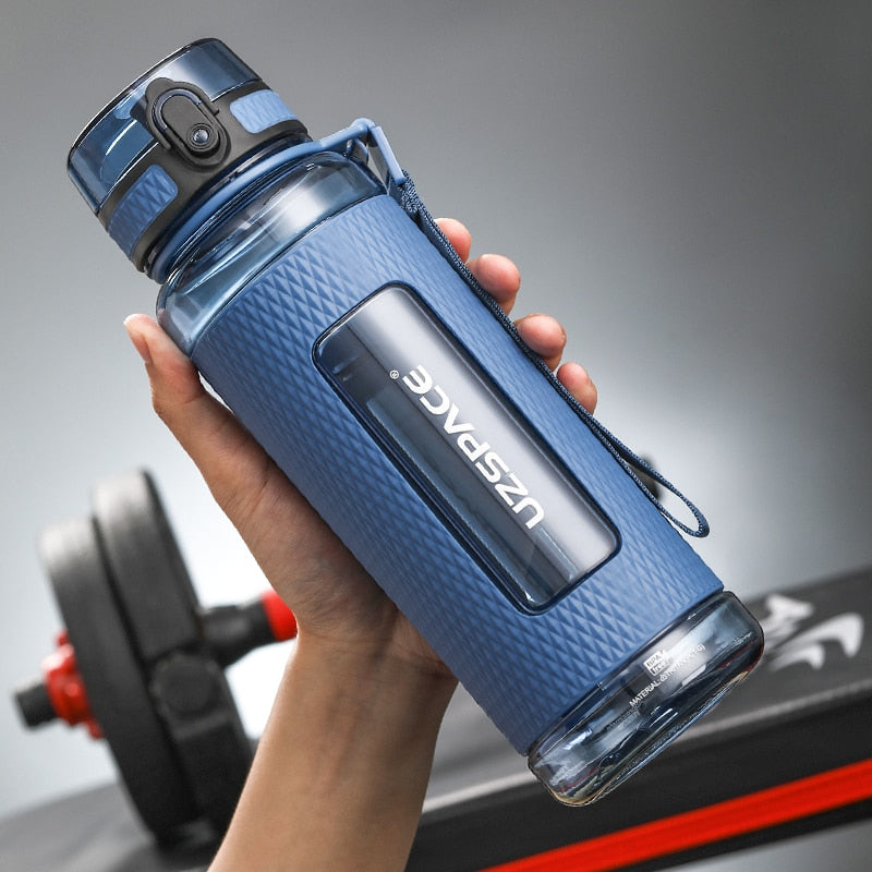 Portable Large Capacity Water Bottle With Scale, Leakproof Clear Water  Kettle With/without Compass, Suitable For Outdoor Sports, Fitness, Cycling  And Gym Exercise - Temu