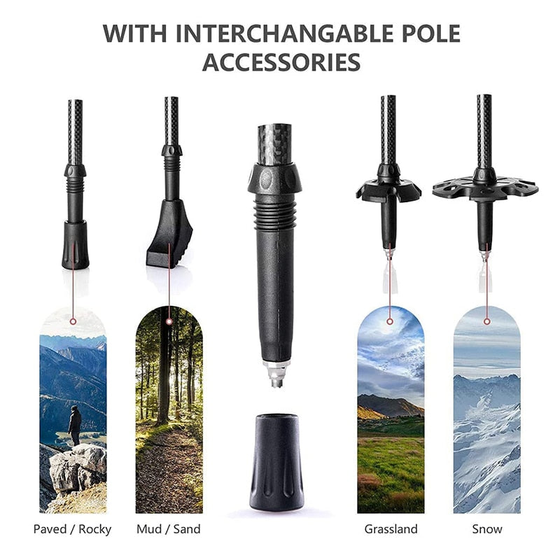 Poles Folding Hiking Stick